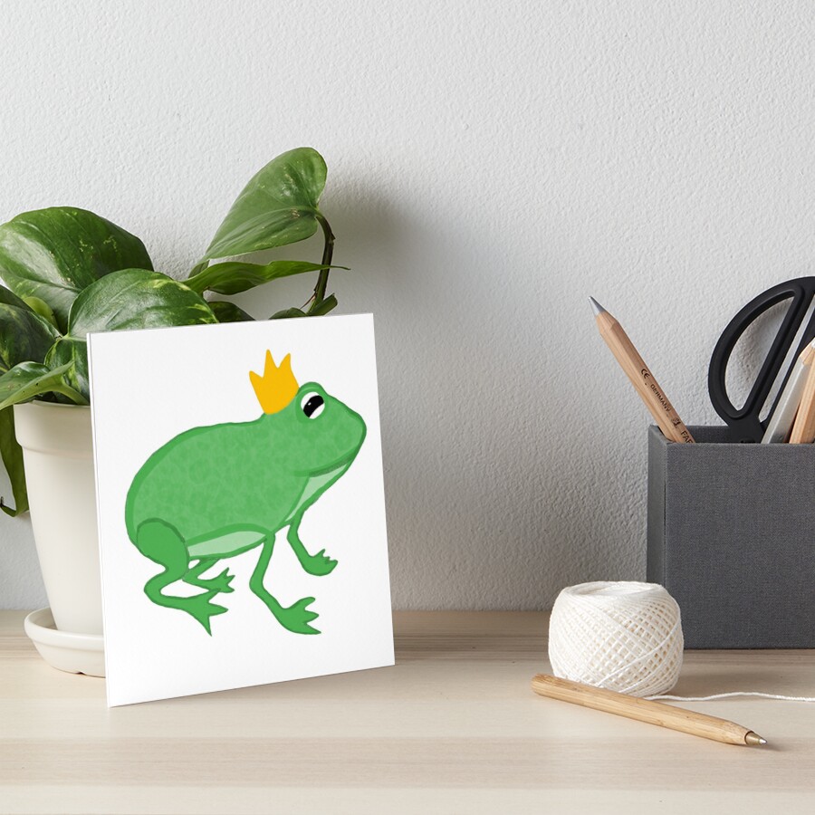 frog prince wall art