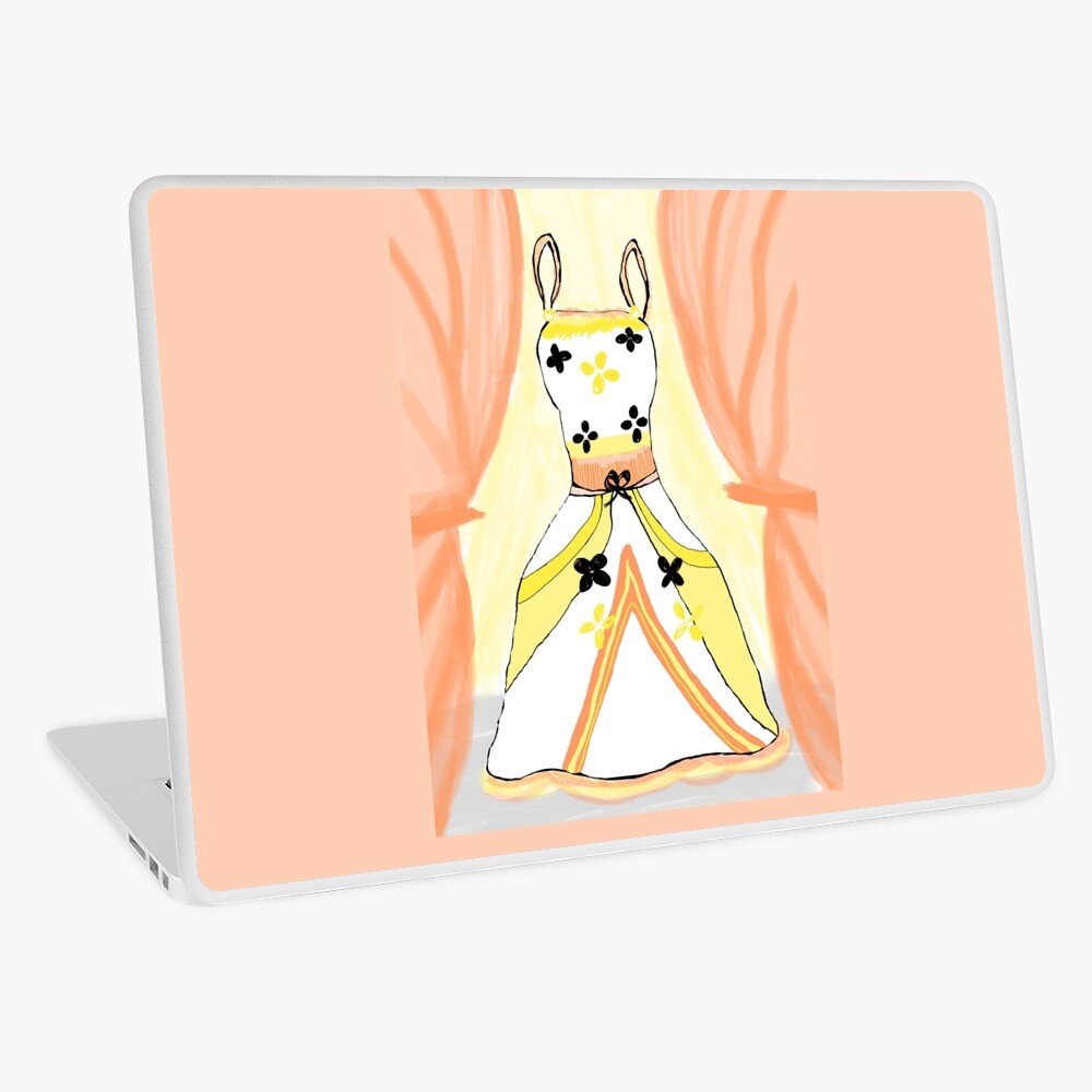 dress like a fairytale princess laptop cover