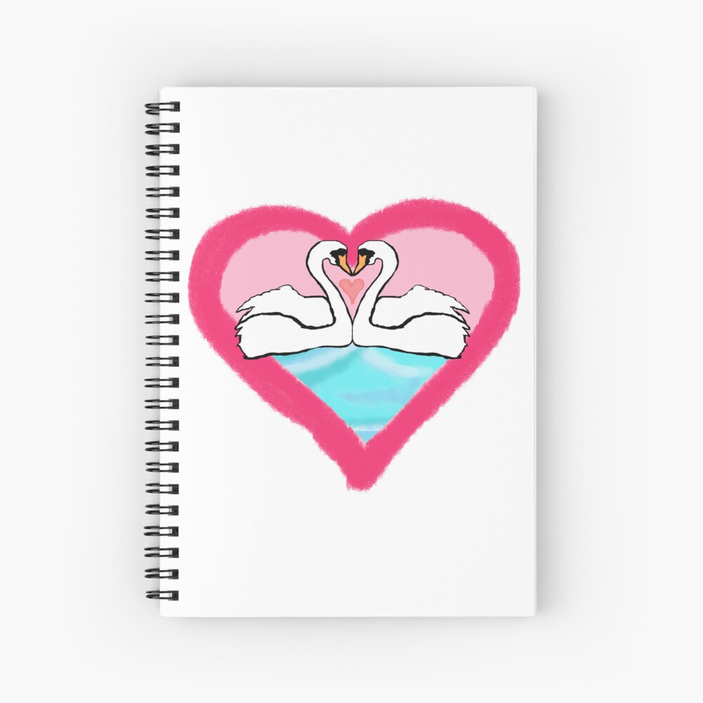 swan heart notebook