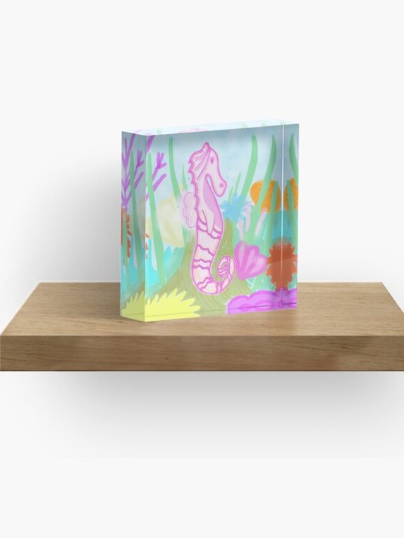 Seahorse Coral Reef Decoration