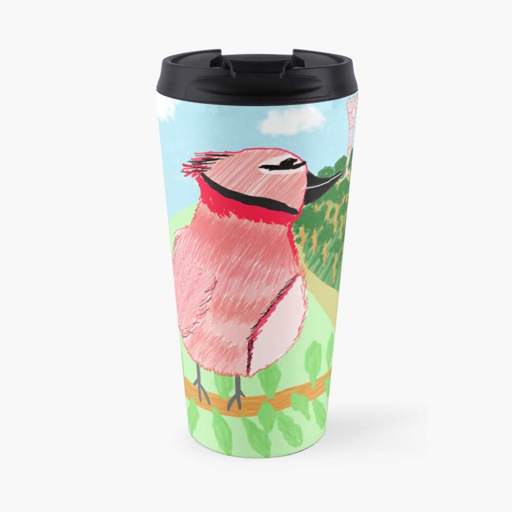 red bird tower cup